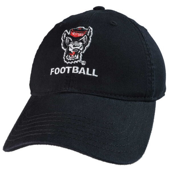 Black Adjustable Twill Hat - Wolfhe
